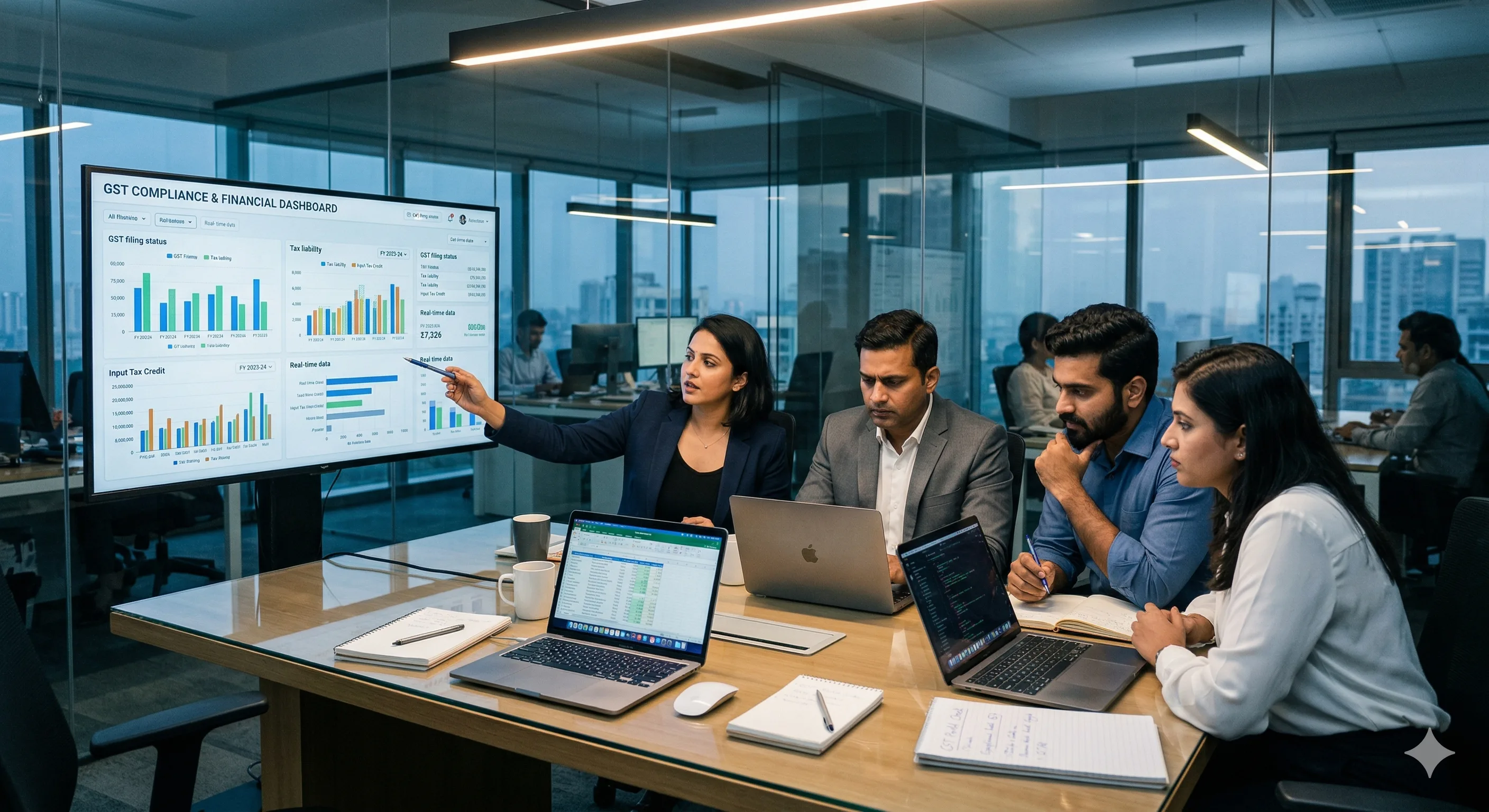 SaaS and fintech team collaborating on cross-border operations